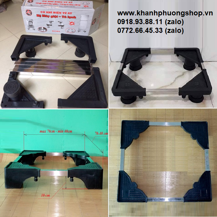 [HCM]chân kê tủ lạnh - chân kê tủ lạnh