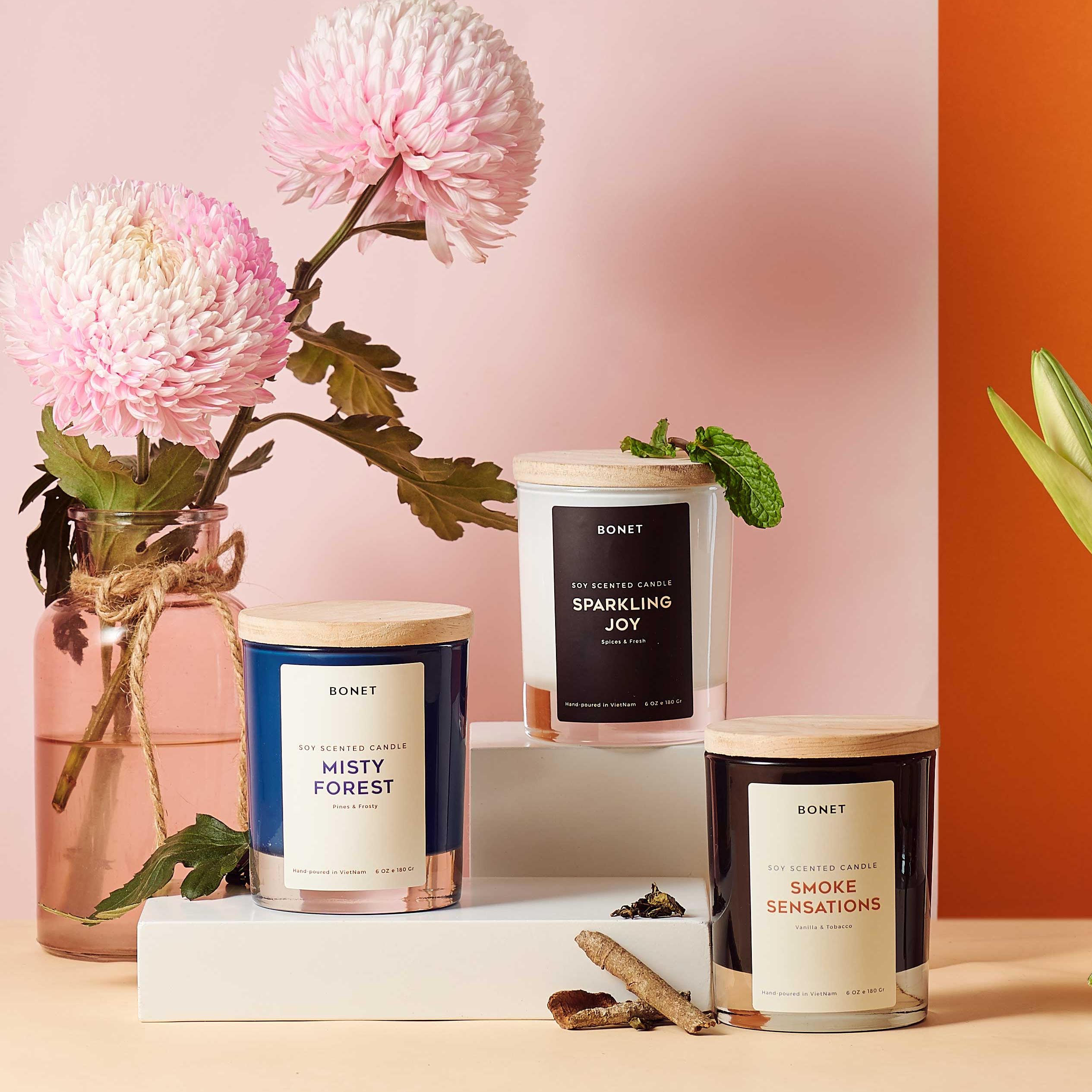 NẾN THƠM BONET HƯƠNG BLACK SENSATIONS