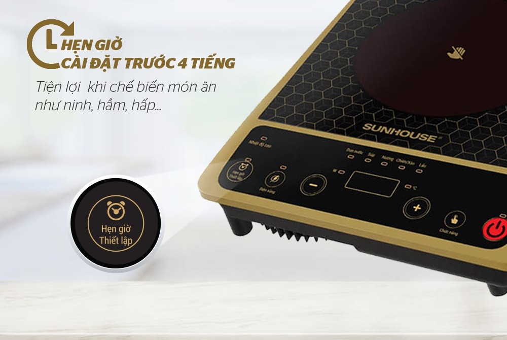 Bếp hồng ngoại cơ SUNHOUSE SHD6010