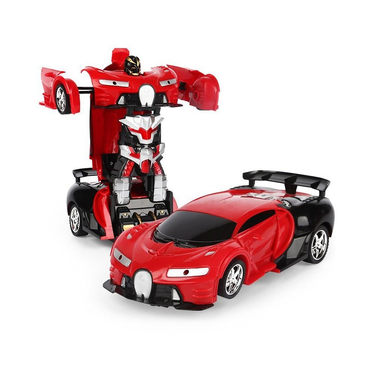 Xe ô tô biến hình siêu nhân đồ chơi