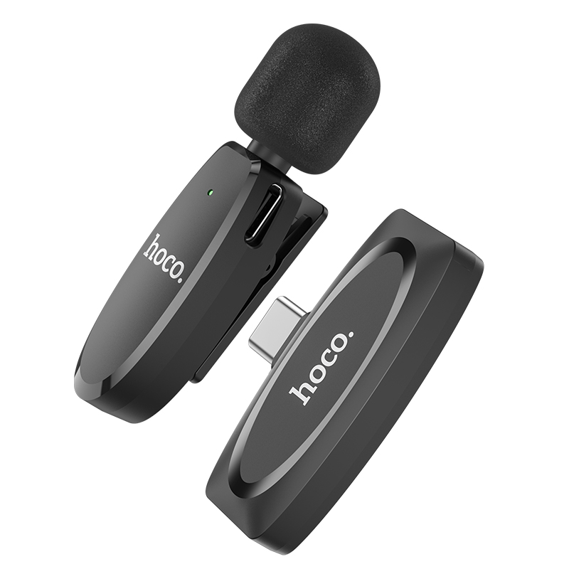 Micro Thu Âm Mini Cho Điện Thoại Live Stream Hoco L15 Type-C
