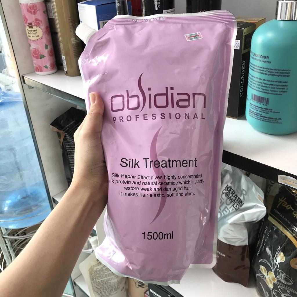[HCM]Hấp dầu dưỡng tóc siêu mềm mượt Obsidian Silk Treatment 1500ml