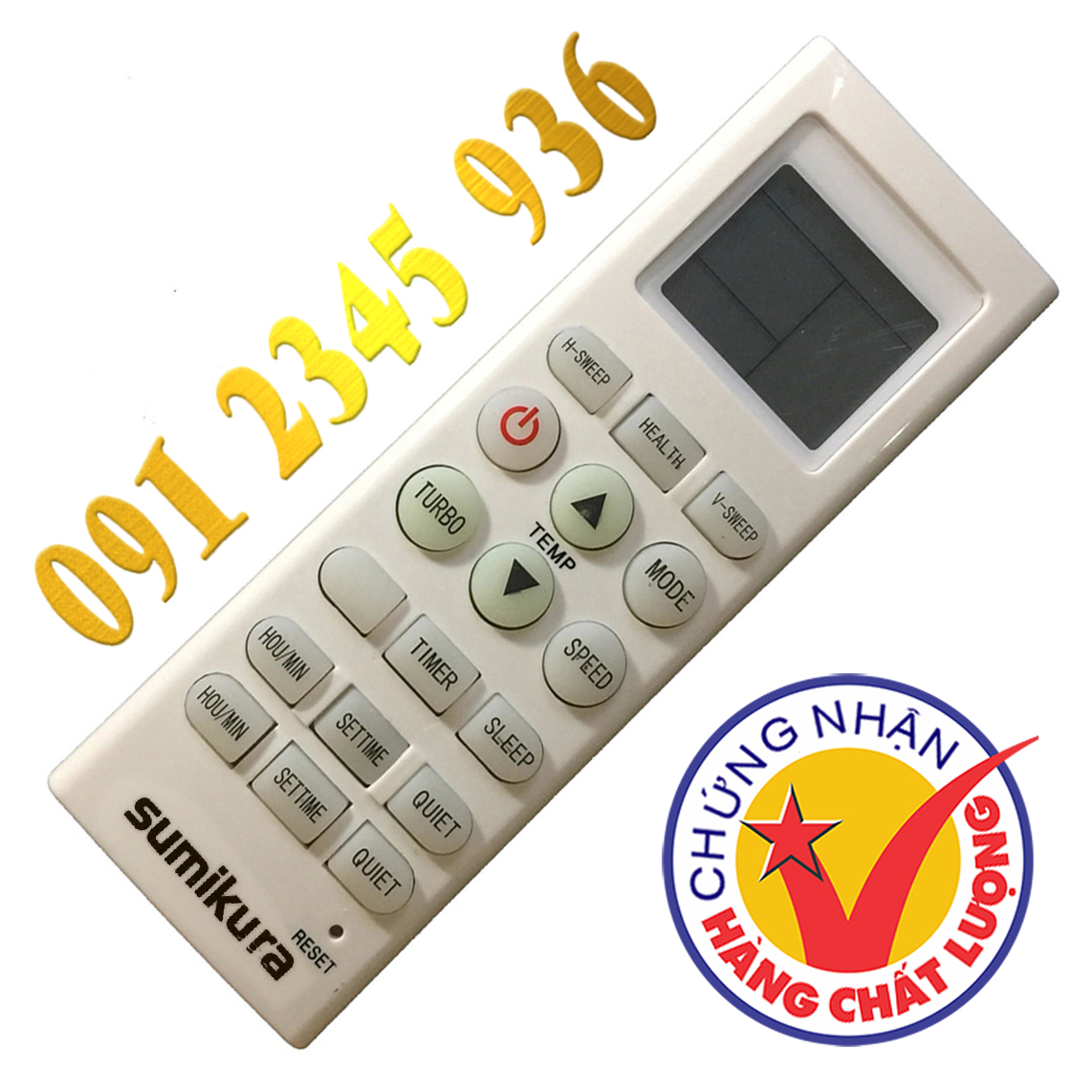 Điều khiển SUMIKURA [HÀNG ĐẸP] cho điều hòa. (Mẫu số 1)