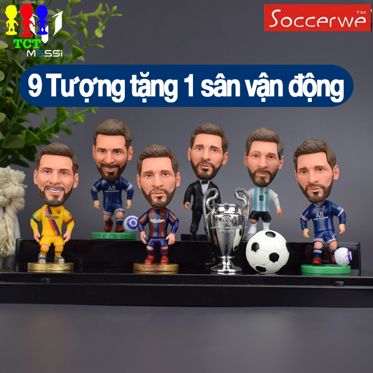 Mô hình cầu thủ bóng đá Lionel Messi bản 2022