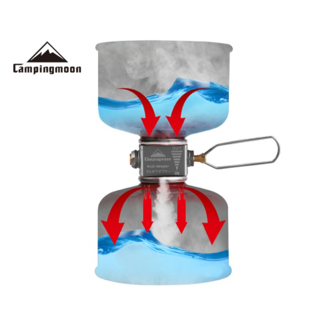 Đầu Adapter sang chiết bình gas Campingmoon Z-15