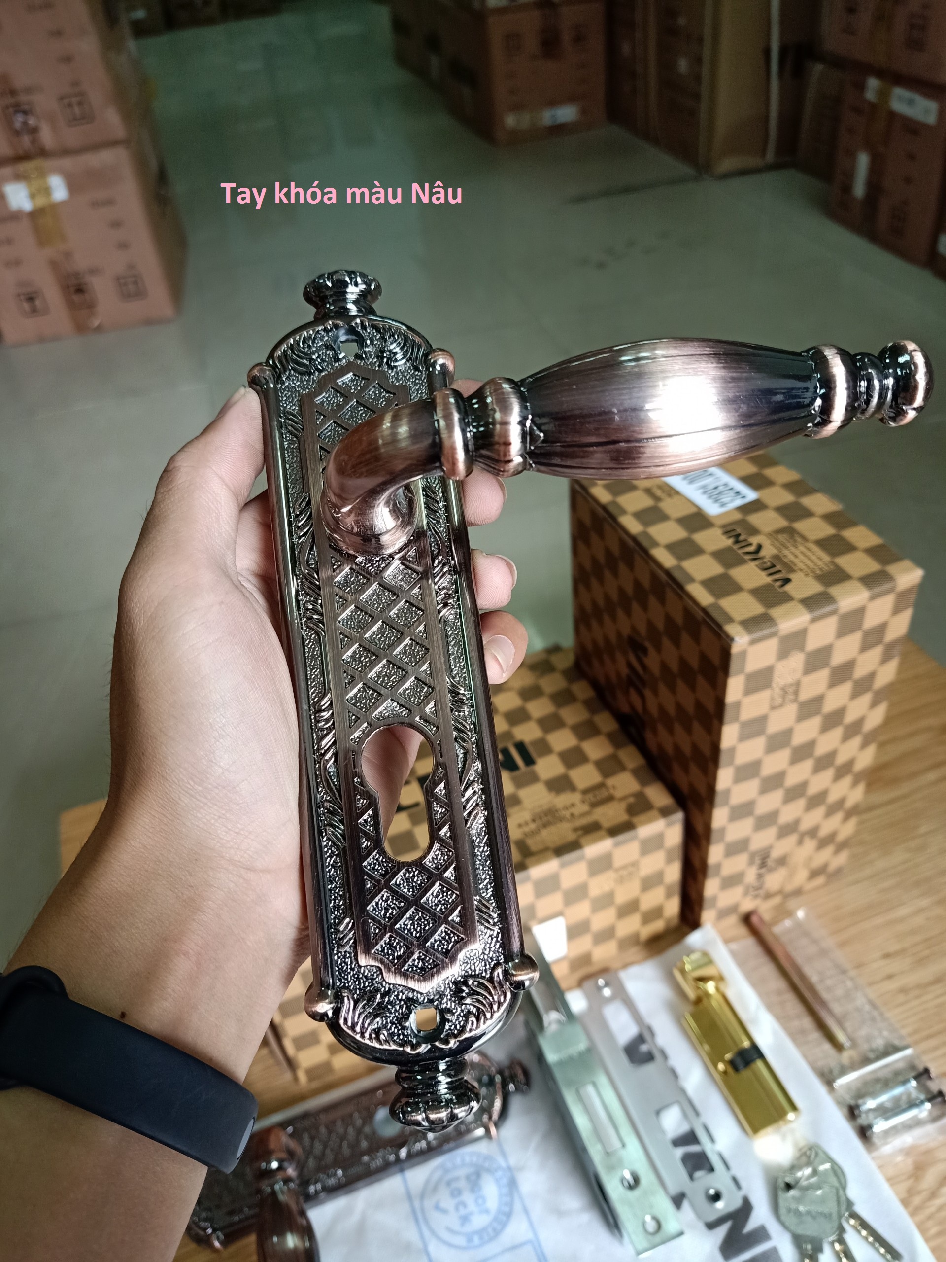 [HCM]Khóa tay gạt VICKINI 32891