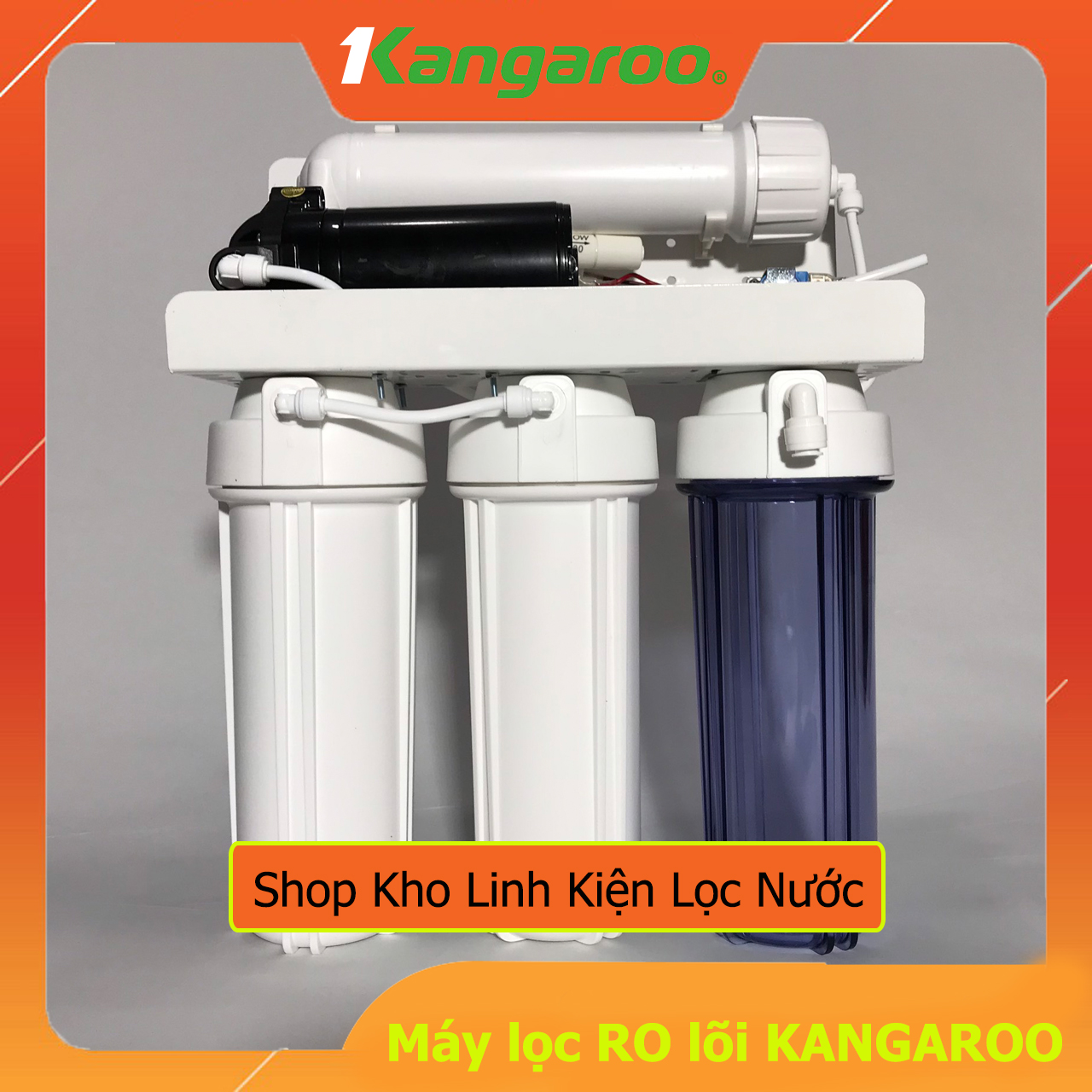 Máy Lọc Nước RO lõi Kangaroo 10 Cấp đèn UV