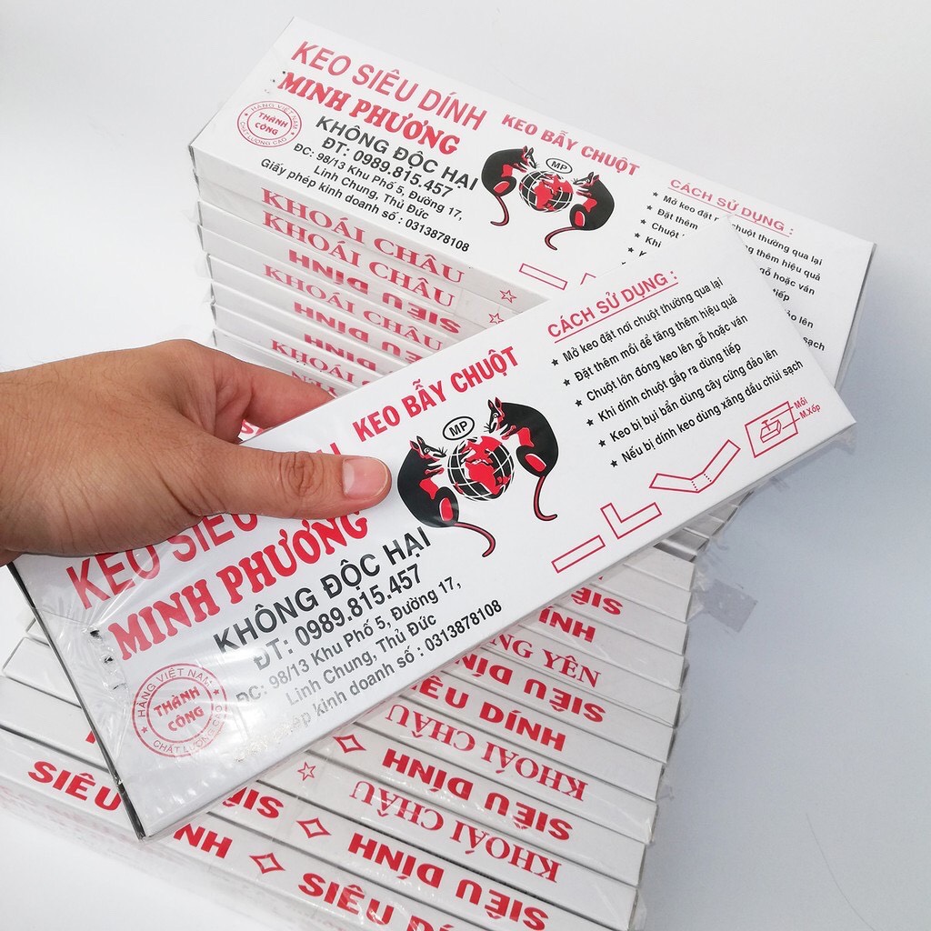 Combo 5 miếng Keo dính chuột siêu dính /Keo bẫy chuột