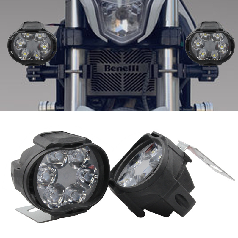Đèn pha trợ sáng xe máy xe mô tô 12V DC