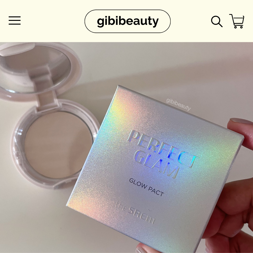 Phấn phủ THE SAEM Perfect Glam Glow Pact 9.5g