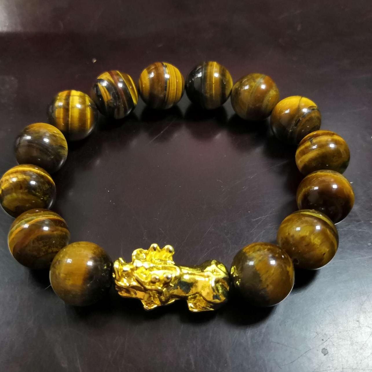 Vòng tay tỳ hưu mắt hổ - 10li