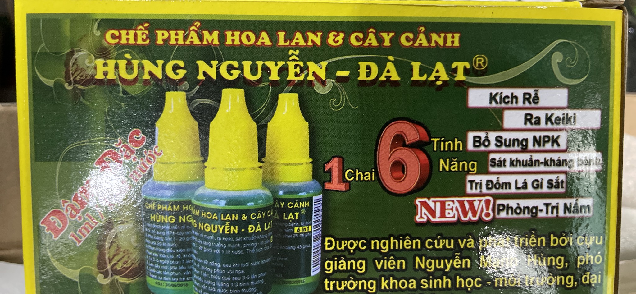 Chế phẩm Hùng Nguyễn - hộp 10 lọ