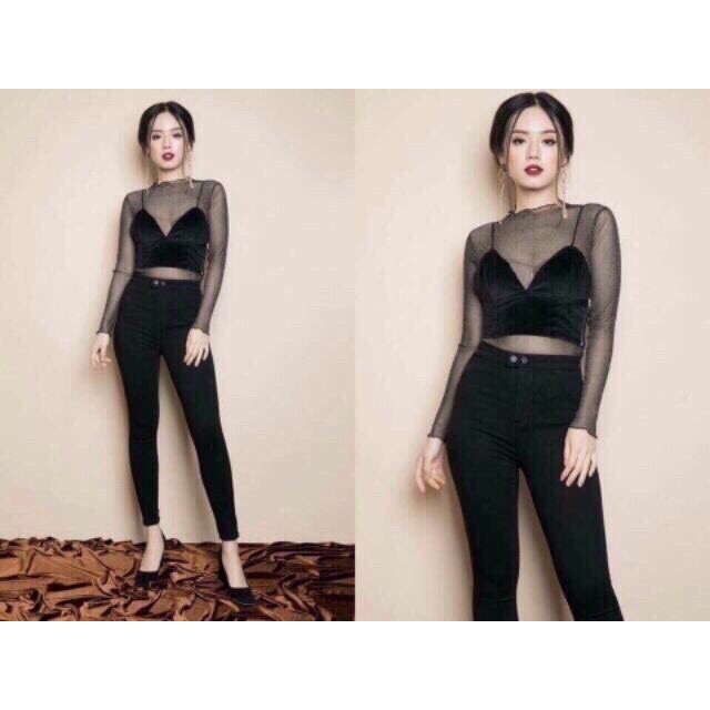 Áo Bra Lụa Phi Bóng 8 Nấc Cài Siêu Sexy