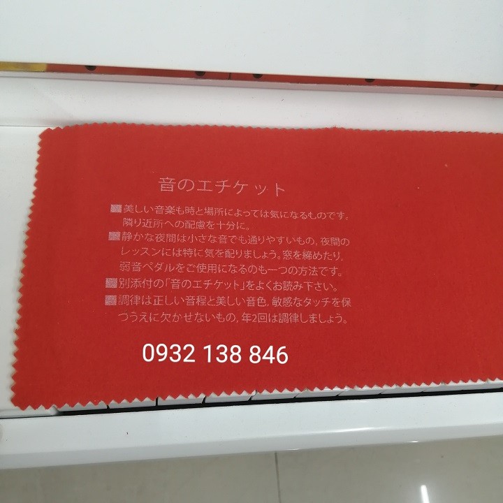 [HCM]Khăn phủ phím đàn Piano cơ của Nhật