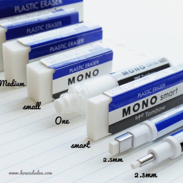 [HCM]Gôm Tombow Mono Các Loại Giá Hạt Dẻ