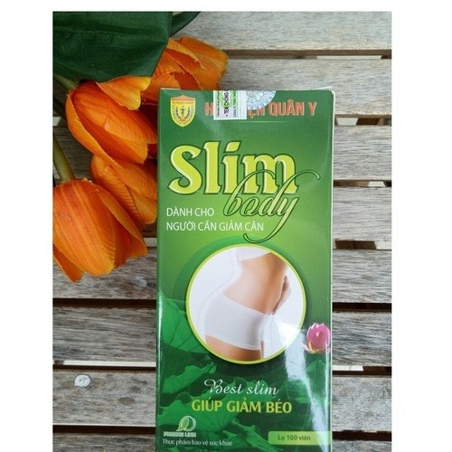 Viên uống giảm cân Slim body Học Viện Quân Y - SL1