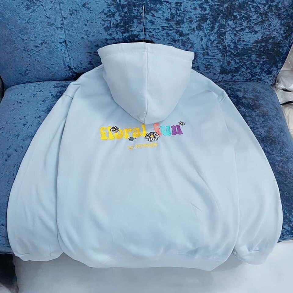 [HCM]Áo Khoác Nỉ Bông Cúc Form Rộng Dài Chất Nỉ Mềm Mịn Dễ Chịu .TP