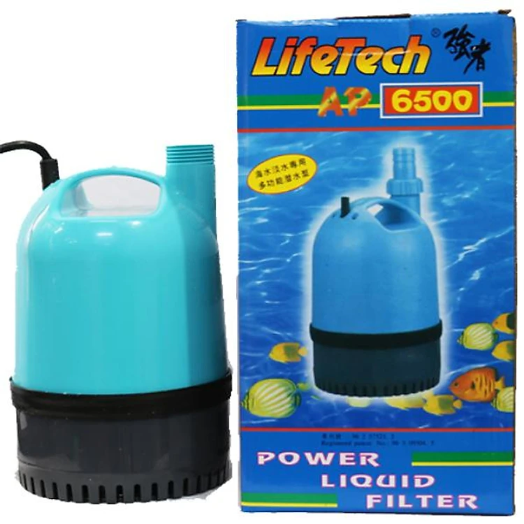 Máy Bơm Hút Đáy LifeTech AP6500 120w Dạng Đứng Công Suất Lớn Dành Cho Hồ Cá Cảnh