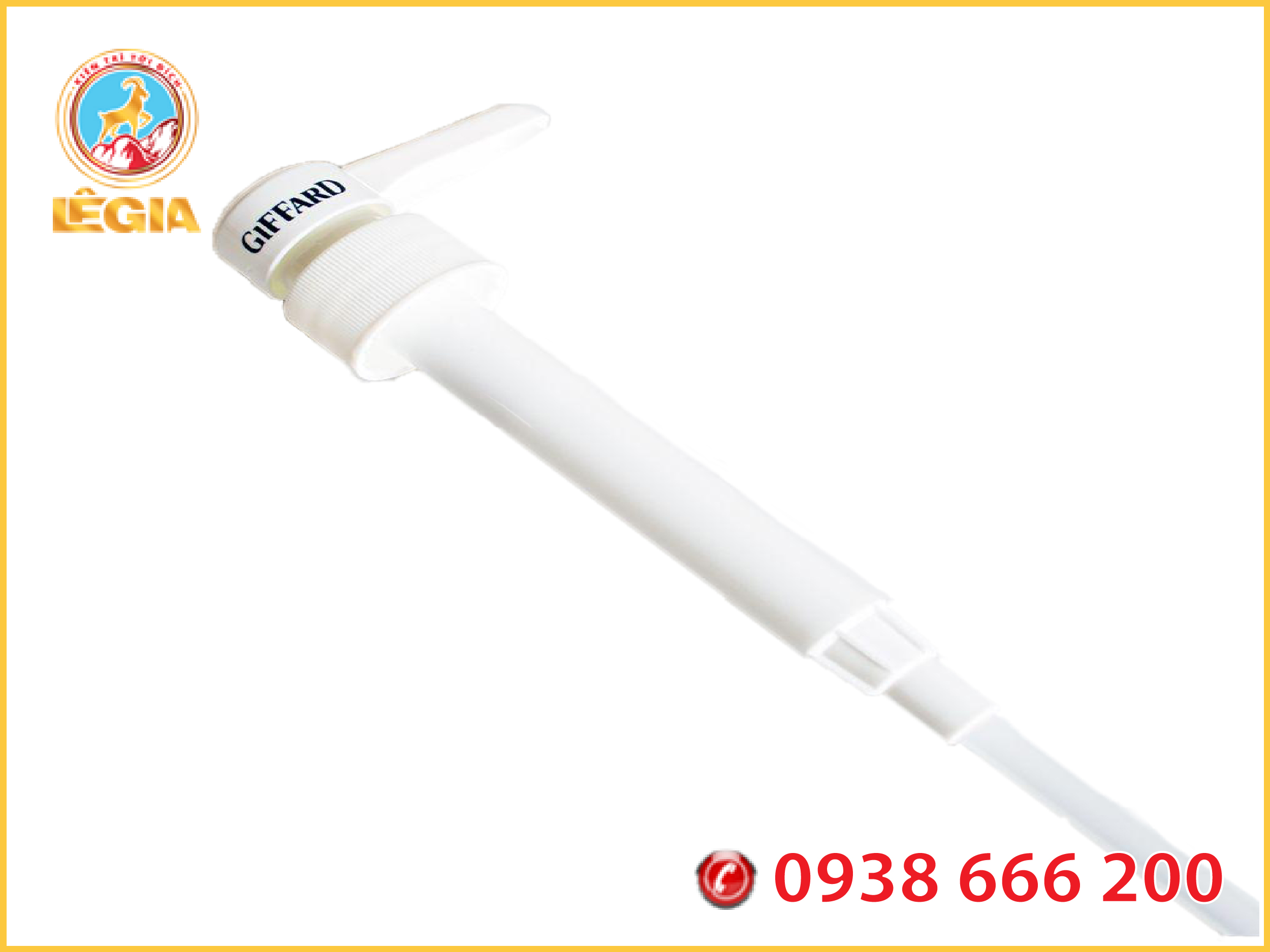 Vòi bơm GIFFARD 10ml đa năng pha chế (dành cho chai thủy tinh Giffard, Maulin, Golden Farm, bodou)