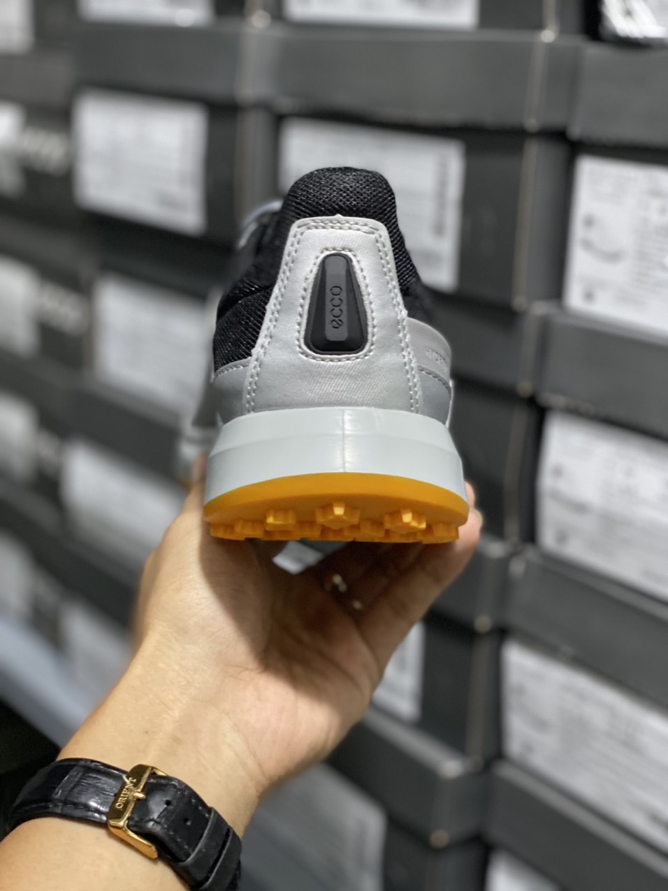 [SALE KHỦNG][TẶNG VỚ] GIÀY GOLF NAM ECCO GORETEX