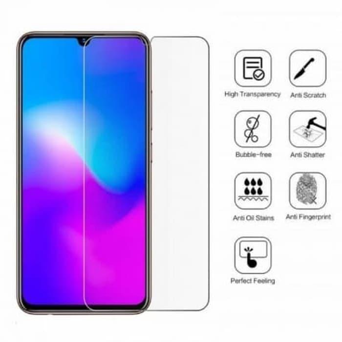 Kính cường lực trong suốt cho Oppo A7 (Kèm miếng lau)