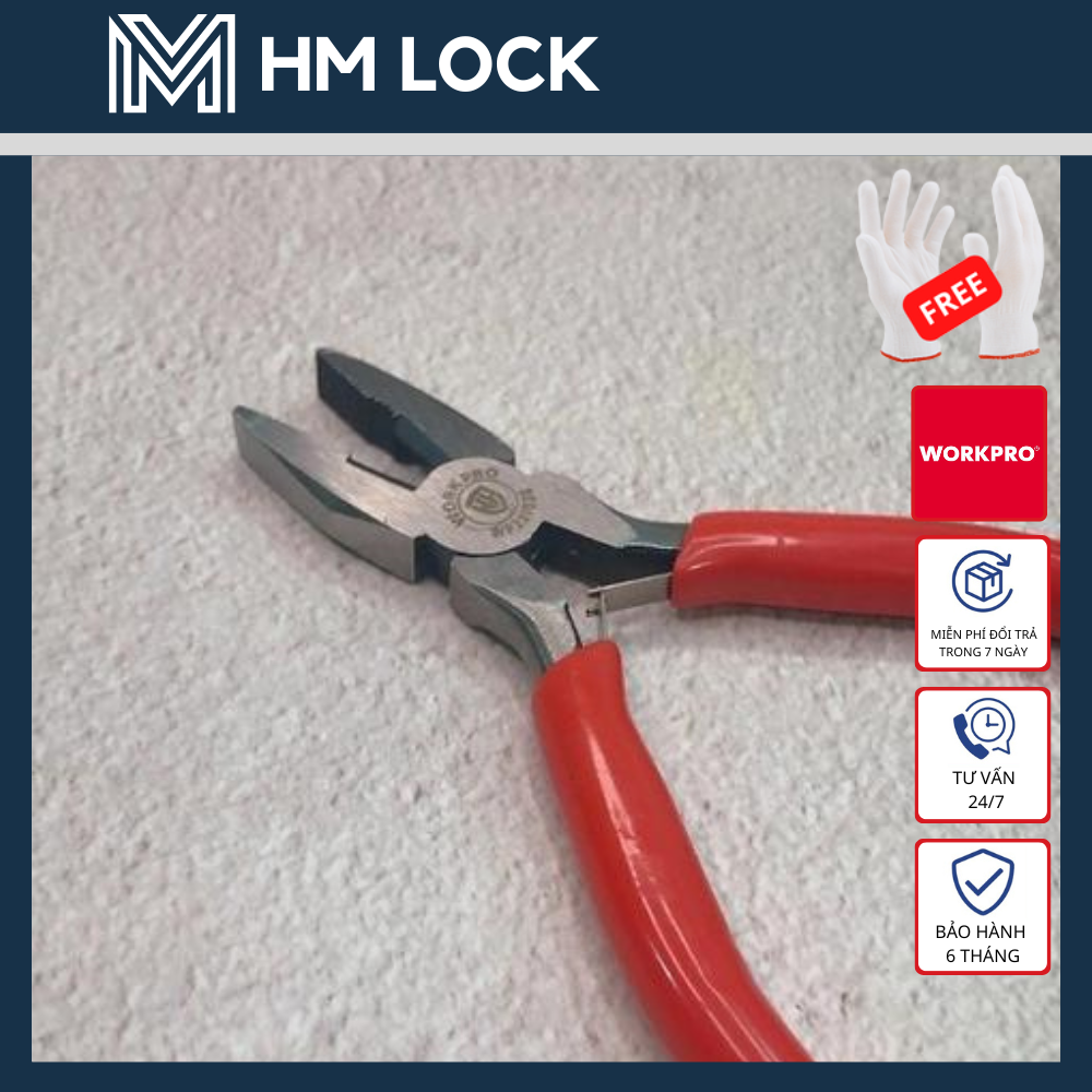KỀM MINI Workpro NHỌN, CẮT, ĐIỆN - HÀNG CHÍNH HÃNG