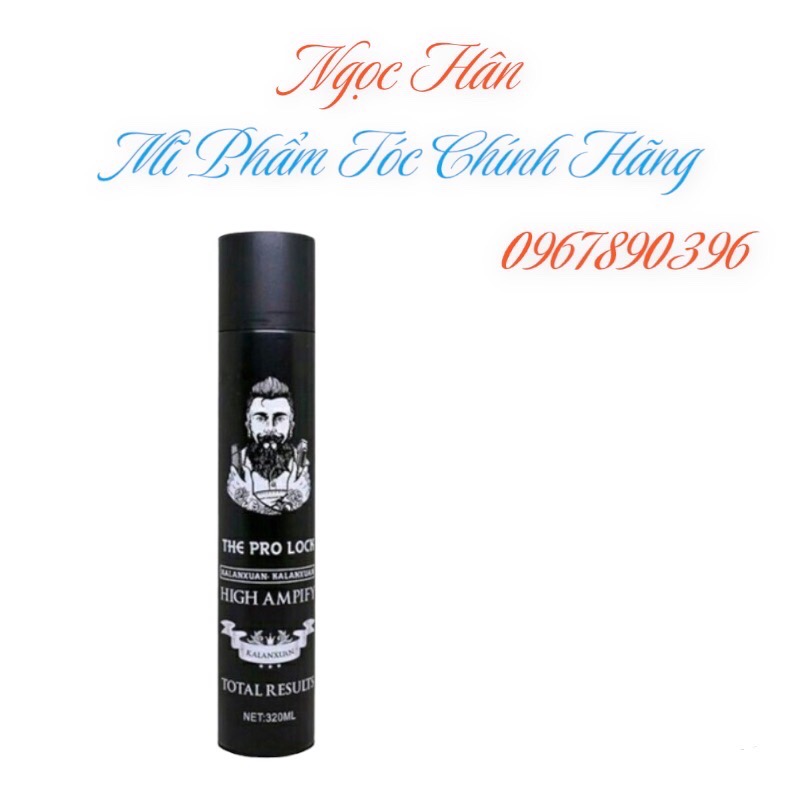 Gôm xịt tóc Baber Pro Lock siêu thơm và cứng