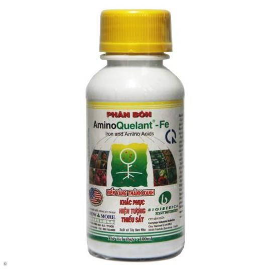 Phân bón GrowMore Amino Quelant - Fe 100ml - Phân bón lá Grow More bổ sung Sắt vi lượng