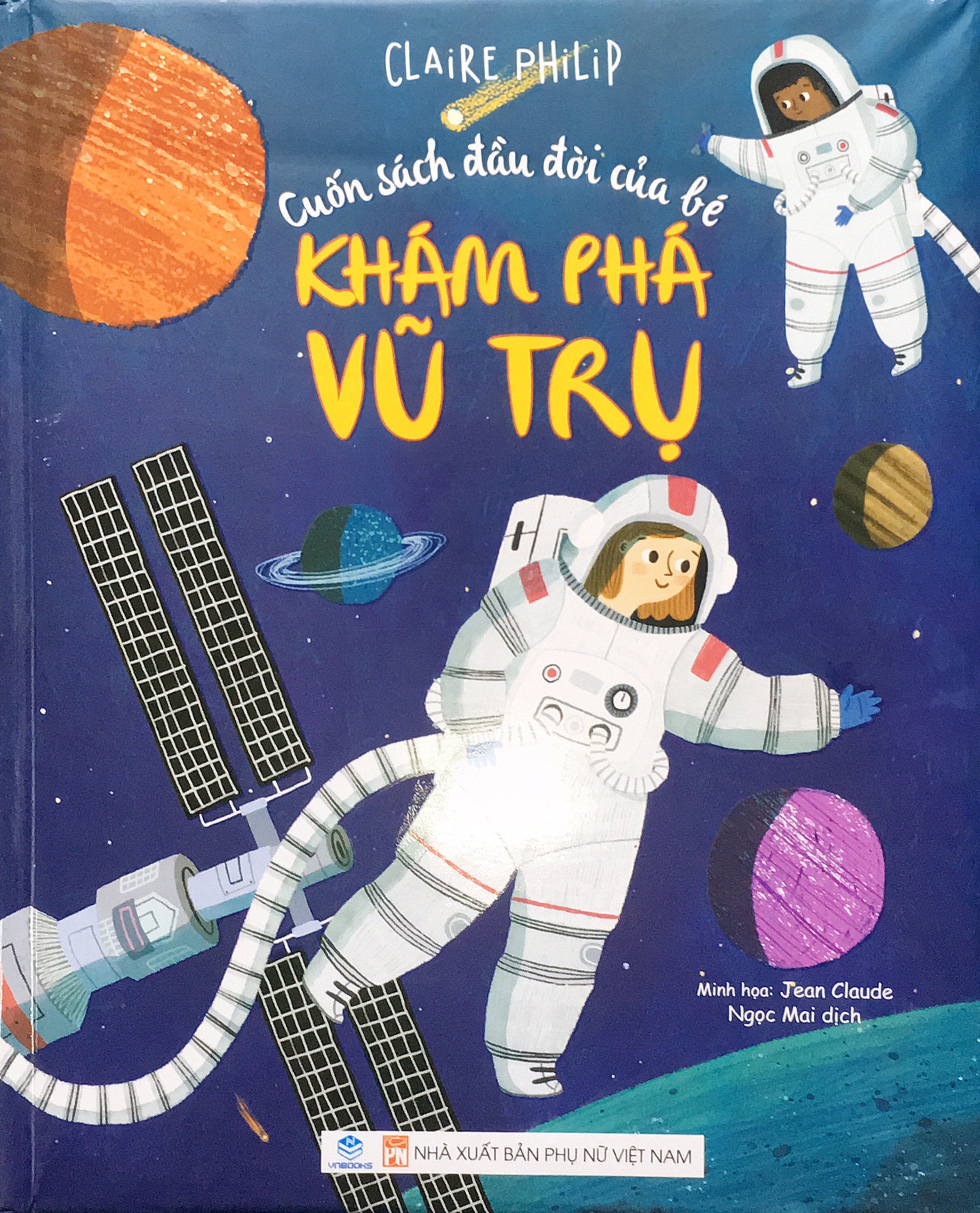 Sách - Cuốn sách đầu đời của bé - Khám phá vũ trụ - Bìa cứng