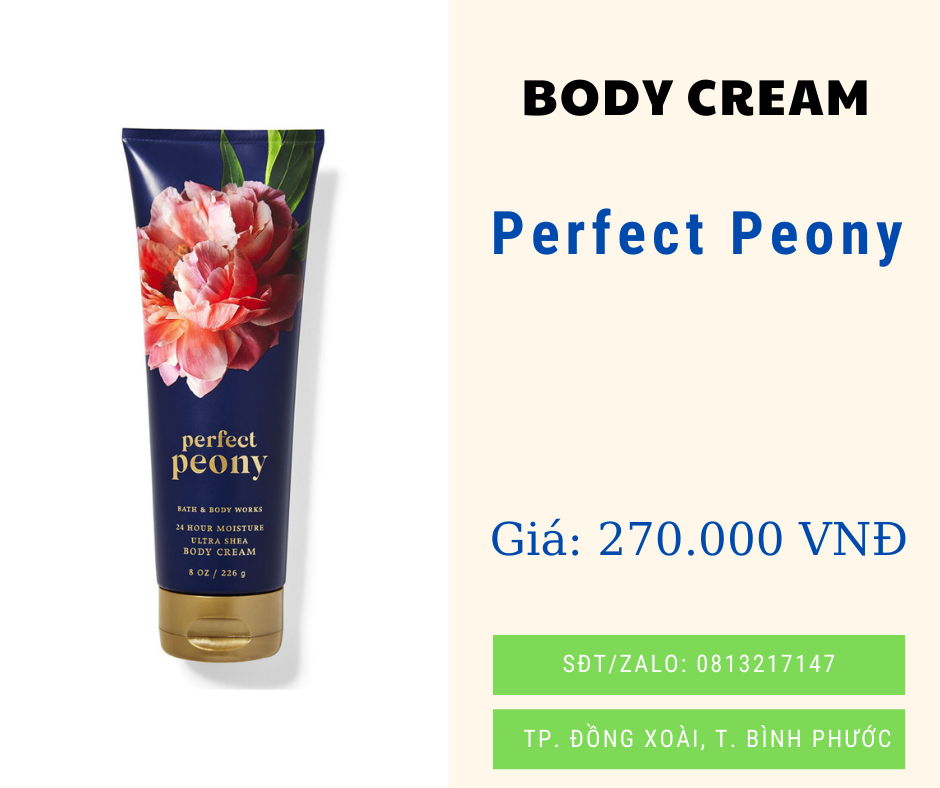 [BBW] Body Cream bath & body work 226g nhiều mùi