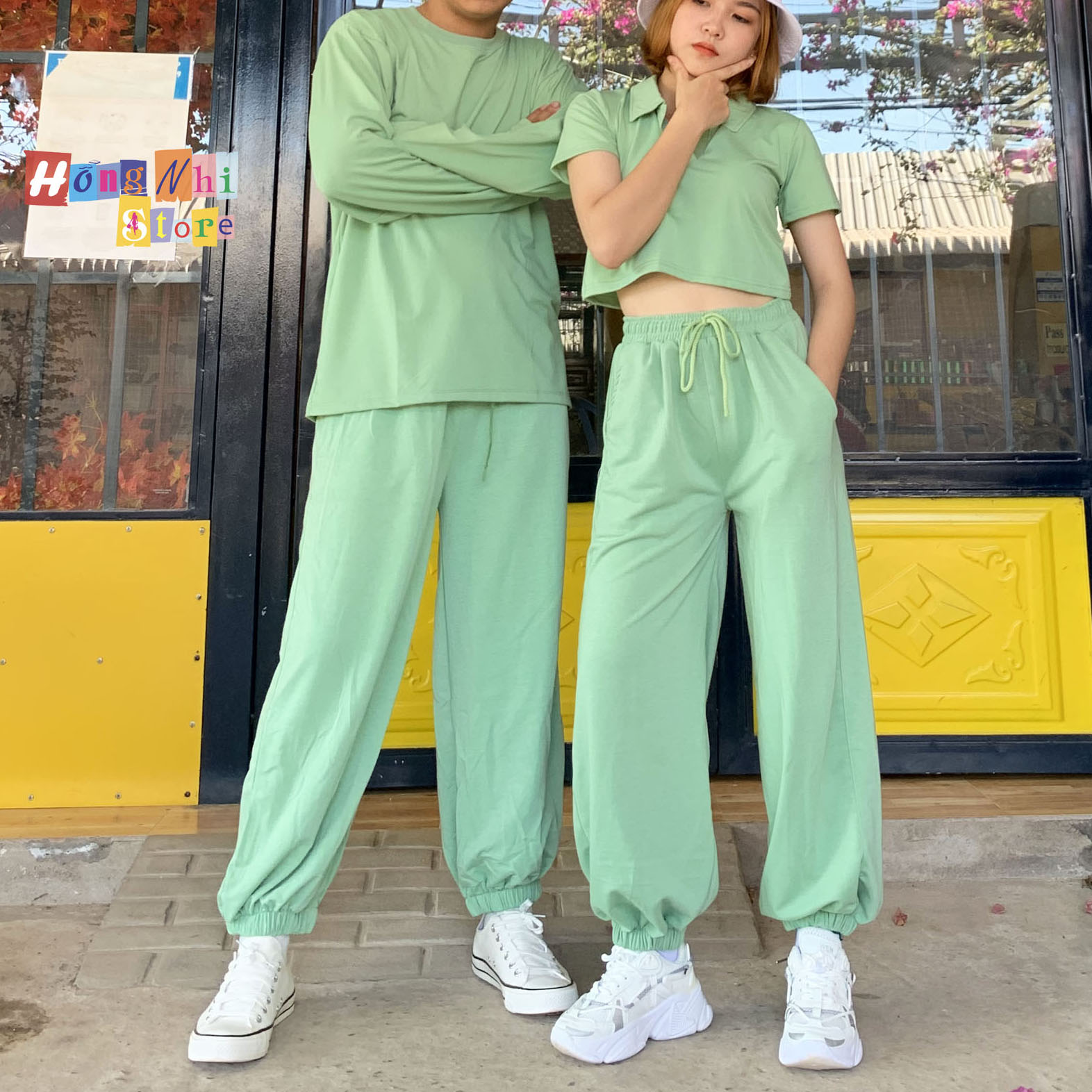 Quần Jogger Basic Pant Ulzzang Unisex Jogger Trơn Bo Lai - MM