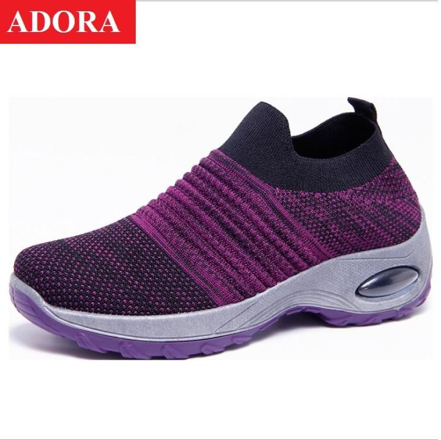 GIÀY LƯỜI NỮ,GIAỲ MỌI NỮ ĐẾ ĐỘN ,GIAỲ SLIP ON SIÊU CẤP ADORA GN365 giá rẻ