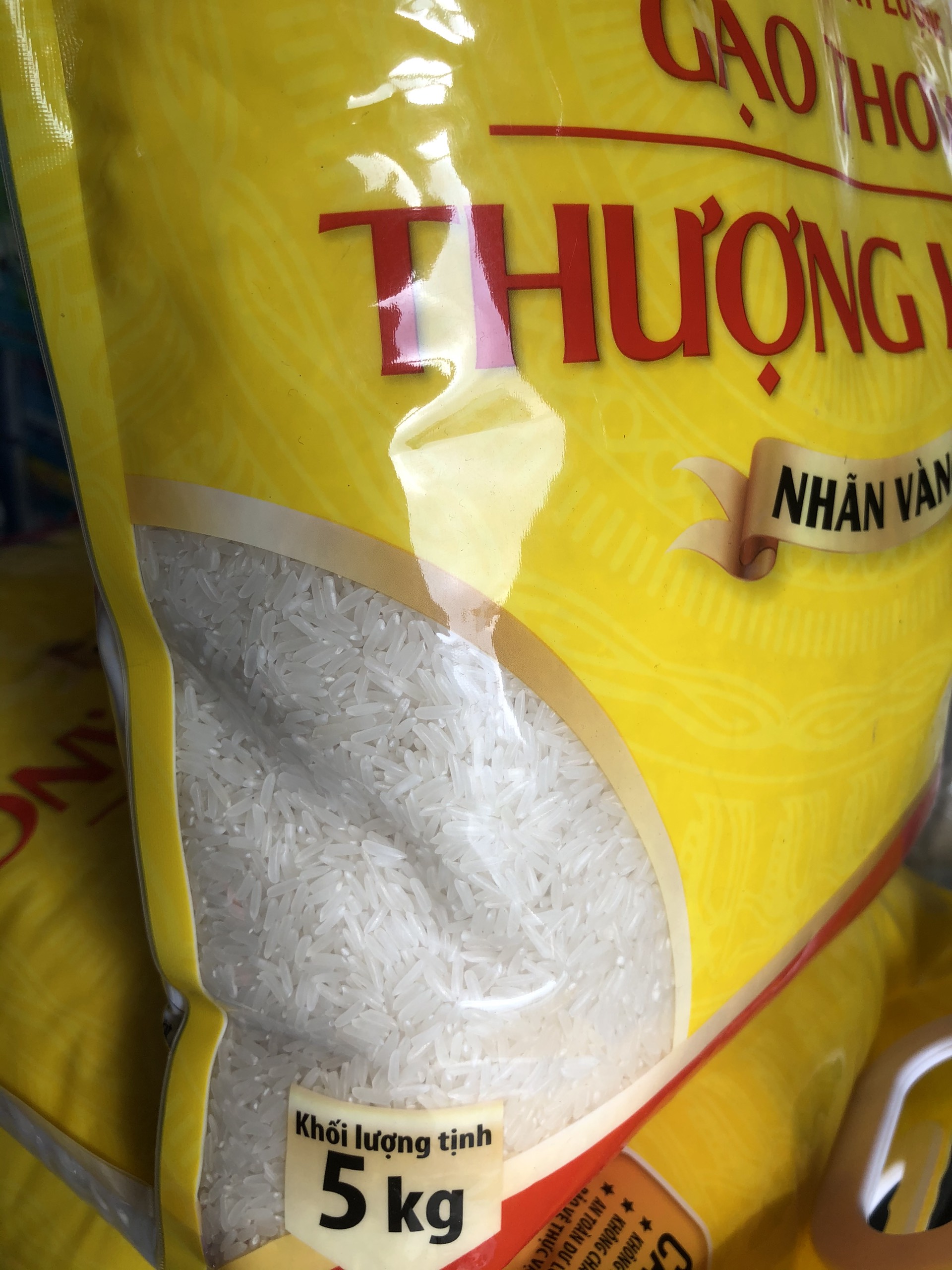Gạo Thơm Thượng Hạng Neptune Nhãn Vàng 5kg