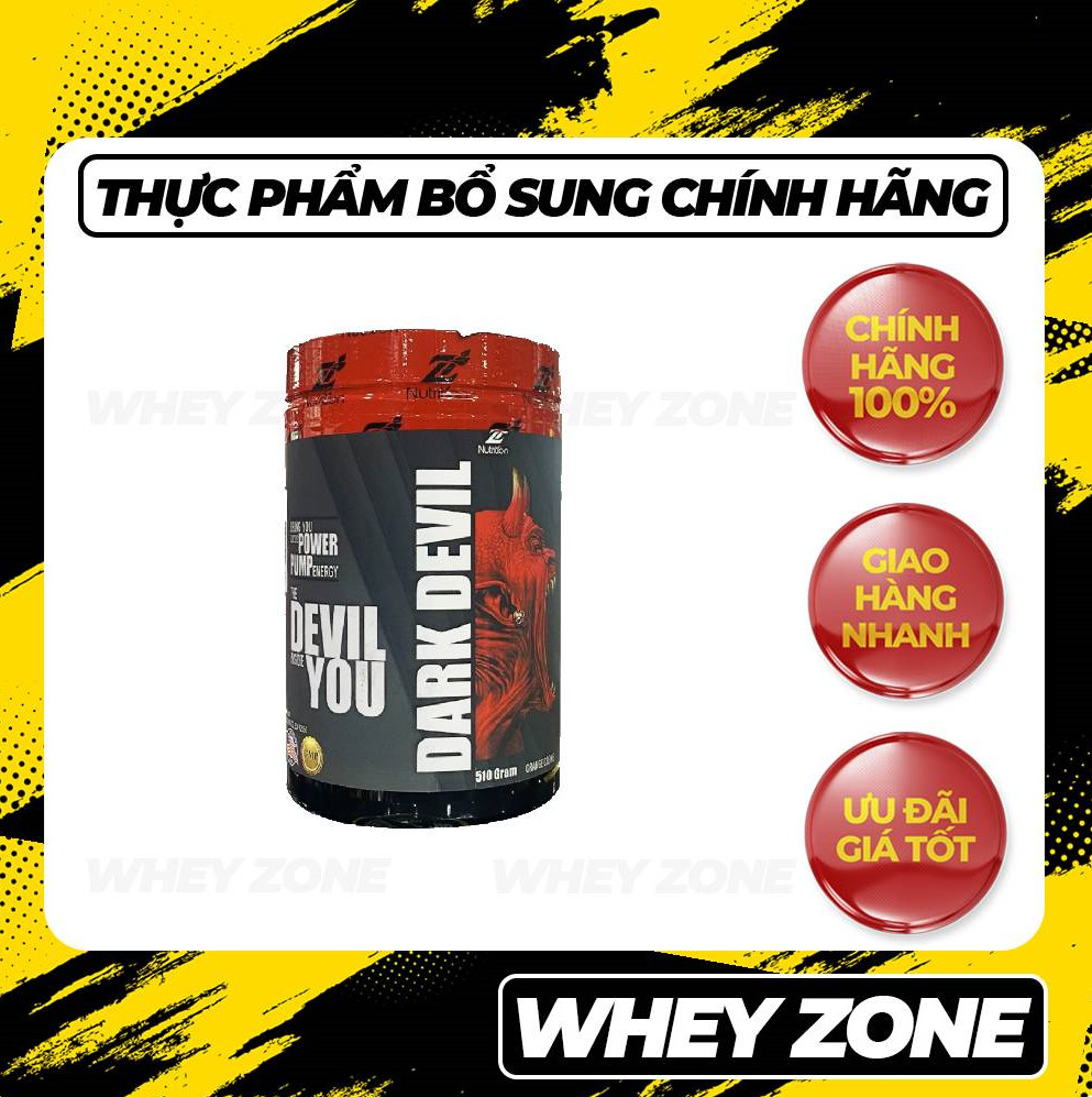 Znutrition dark devil preworkout - sản phẩm tăng sức mạnh vượt trội