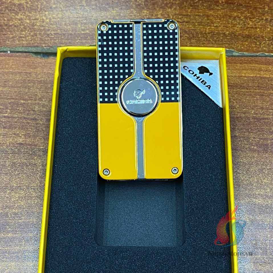 Bật lửa khò 3 tia kèm đục Cohiba COB001