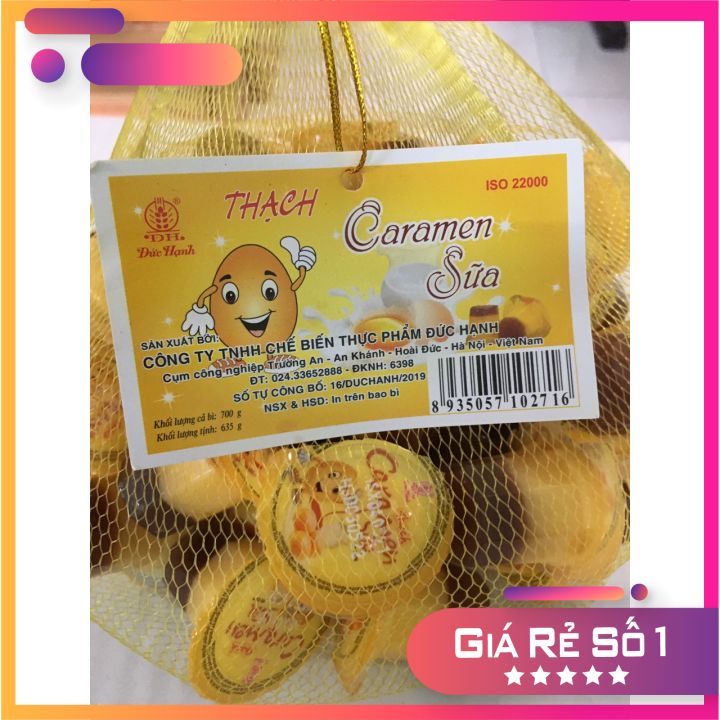 THẠCH CARAMEN SỮA TÚI 700G {THƠM BÉO}👉ĐỨC HẠNH