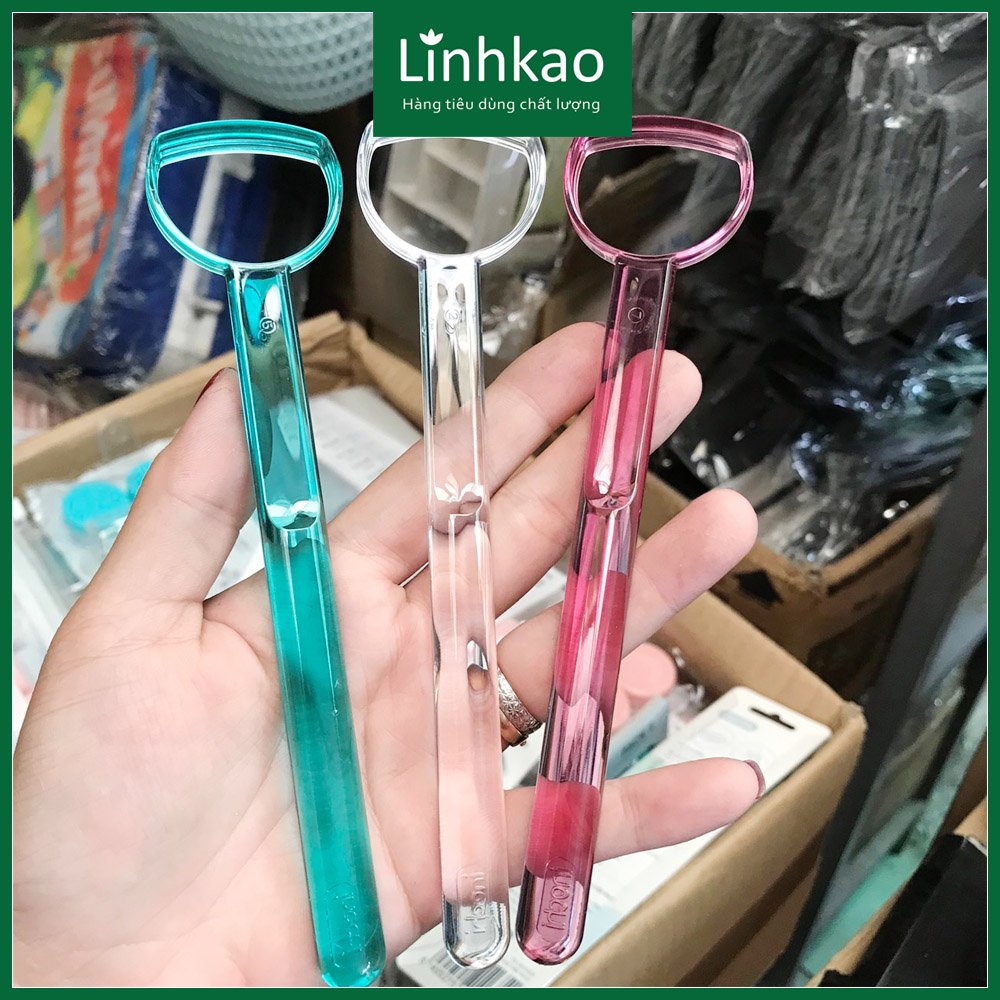 Vĩ 3 chiếc Dụng cụ cạo lưỡi Inochi