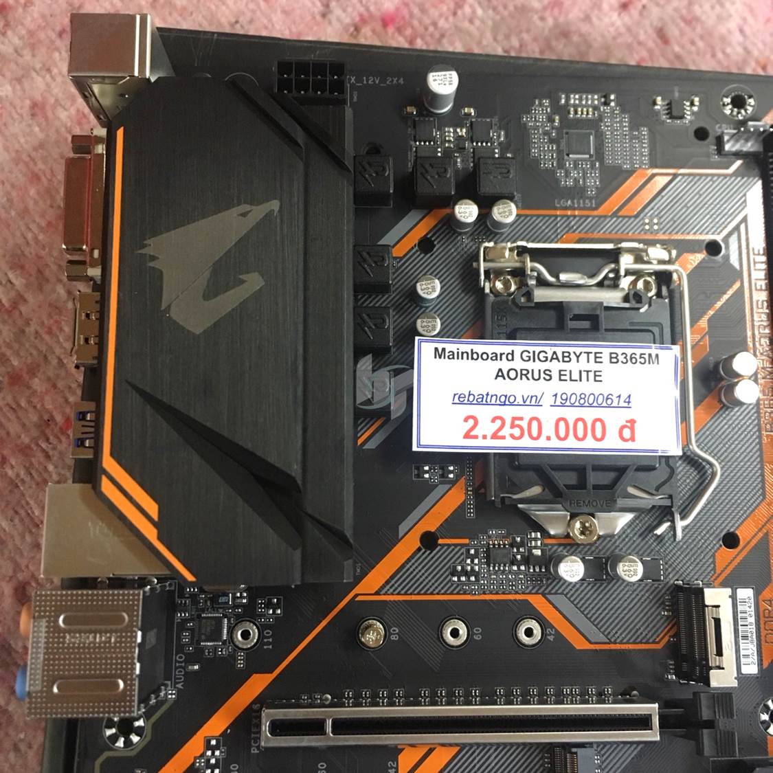 Mainboard GIGABYTE B365M AORUS ELITE