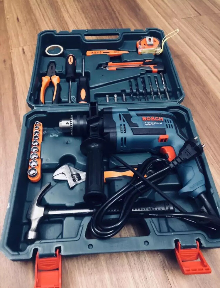 Máy Khoan 13ly kèm phụ kiện