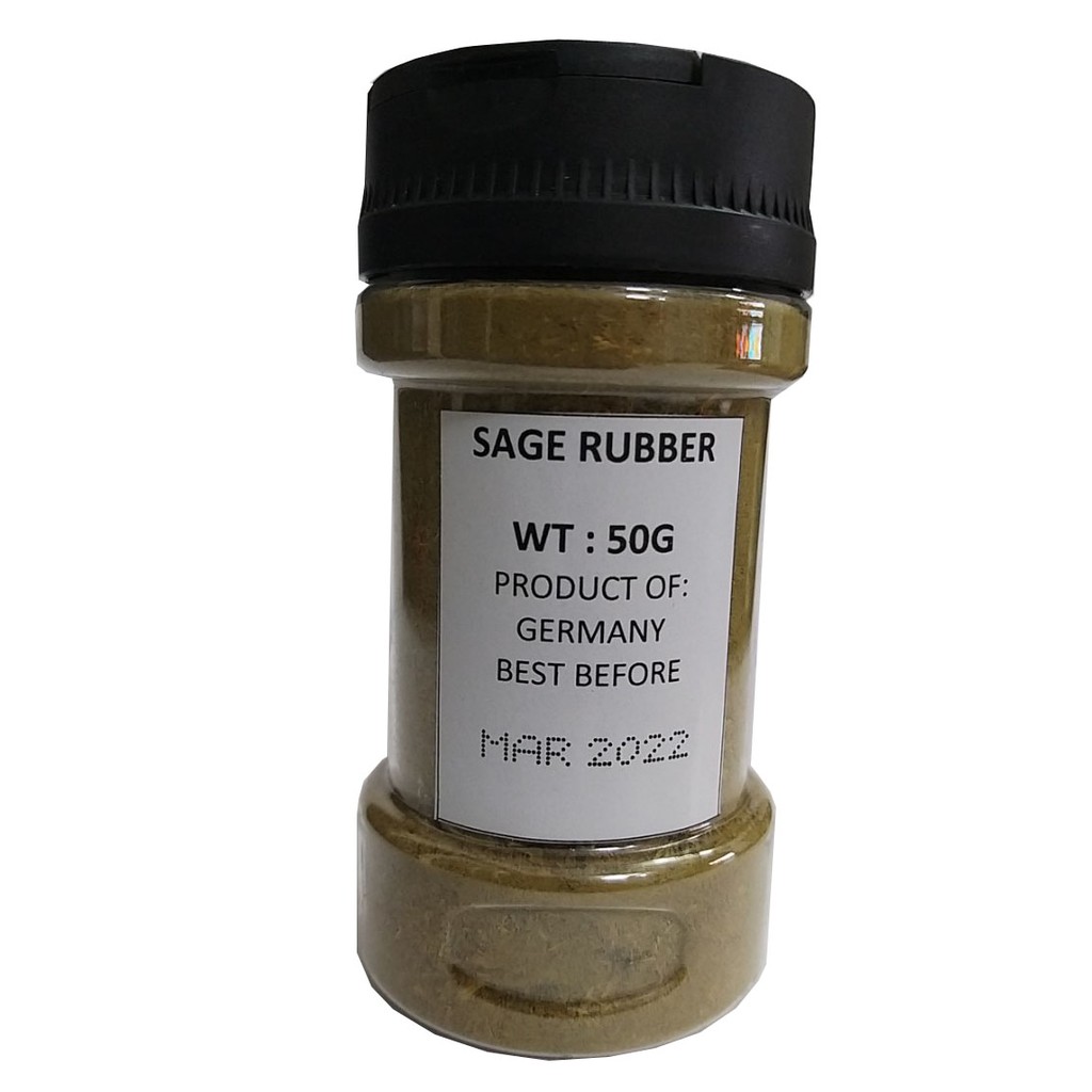 Bột lá xô thơm khô Sage Powder - Nhập khẩu Đức 80g