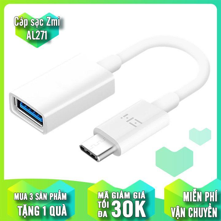 Cáp OTG Zmi AL271 chuyển từ TypeC - USB 3.0