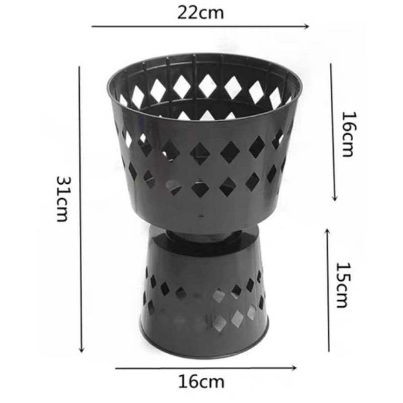 Cốt cắm hoa bằng nhựa size trung