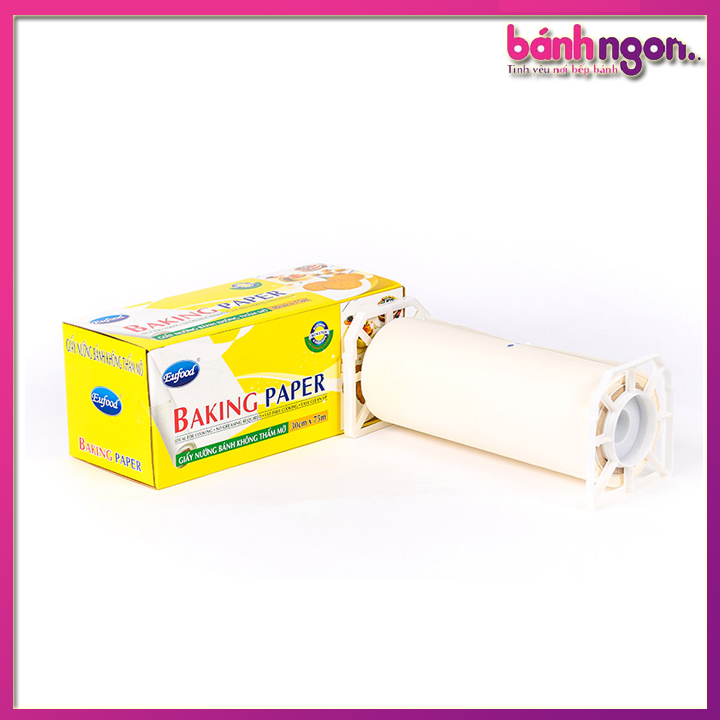 Giấy nến chống dính/giấy lót nướng bánh không thấm dầu/banking paper cuộn lớn 30cm*75m