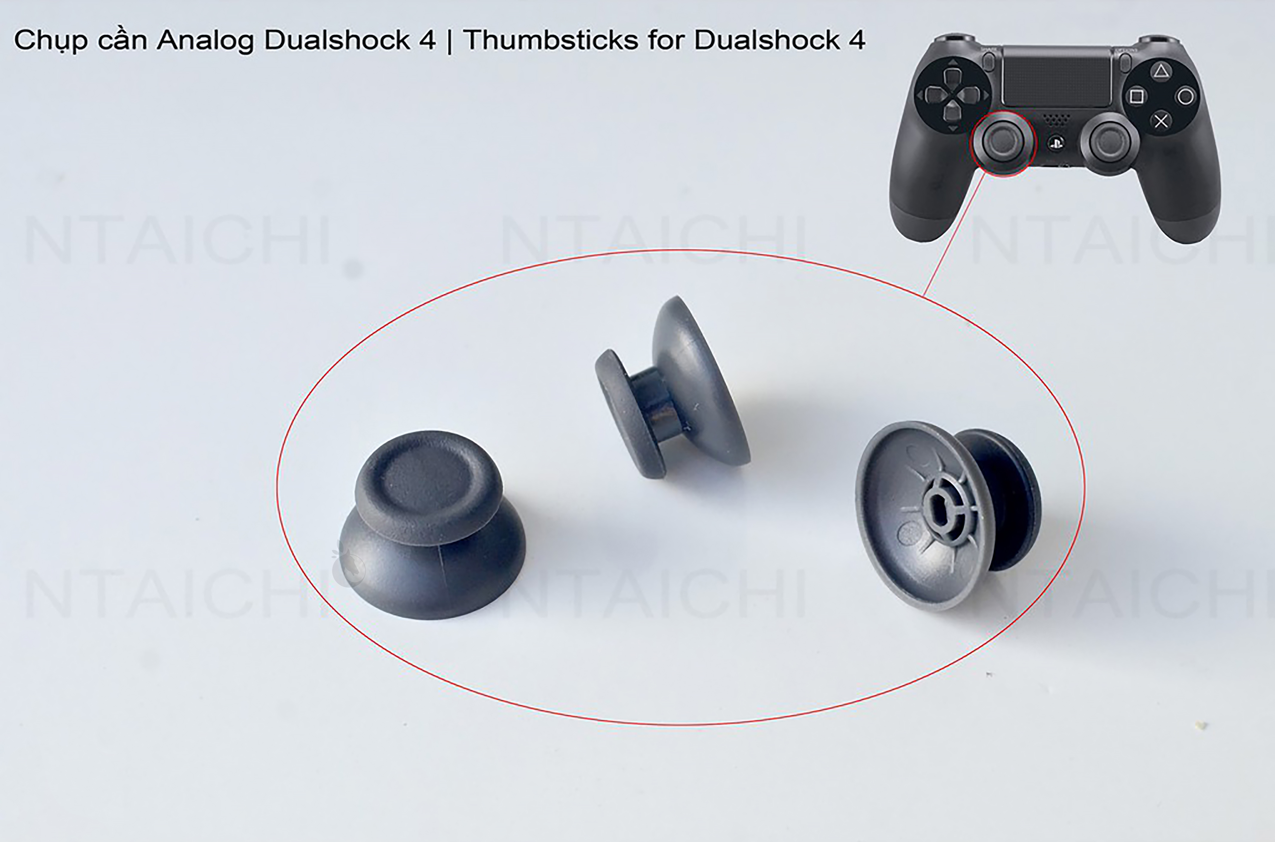 Chụp Cần Analog Tay Cầm Dualshock 4 ( PS4 Controller ) |Thumbsticks For Dualshock 4 ( PS4 Controller )