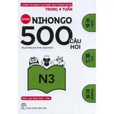[HCM]Shin nihongo 500 câu hỏi N3