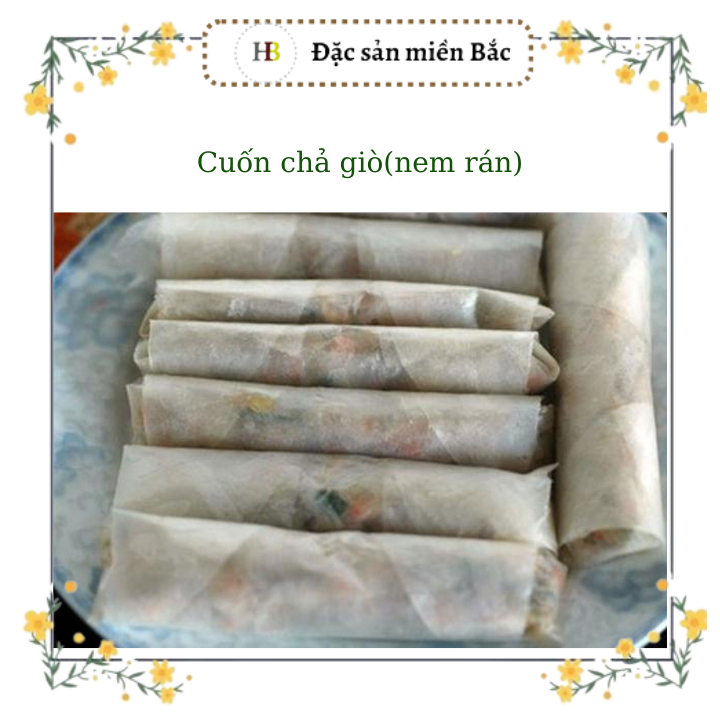 Bánh đa nem Nam Định - xấp 40 tờ