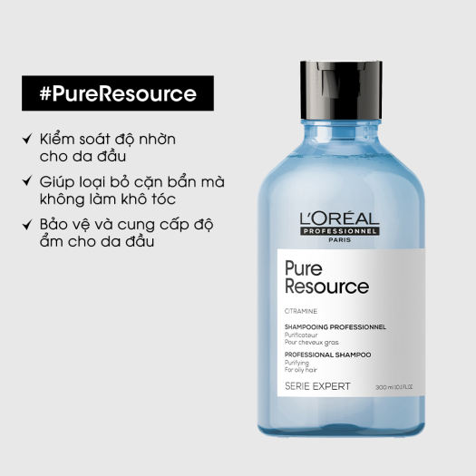 [Dành cho tóc dầu] Dầu gội Loreal Professionnel chăm sóc da đầu nhờn Sclap Advanced 300ml