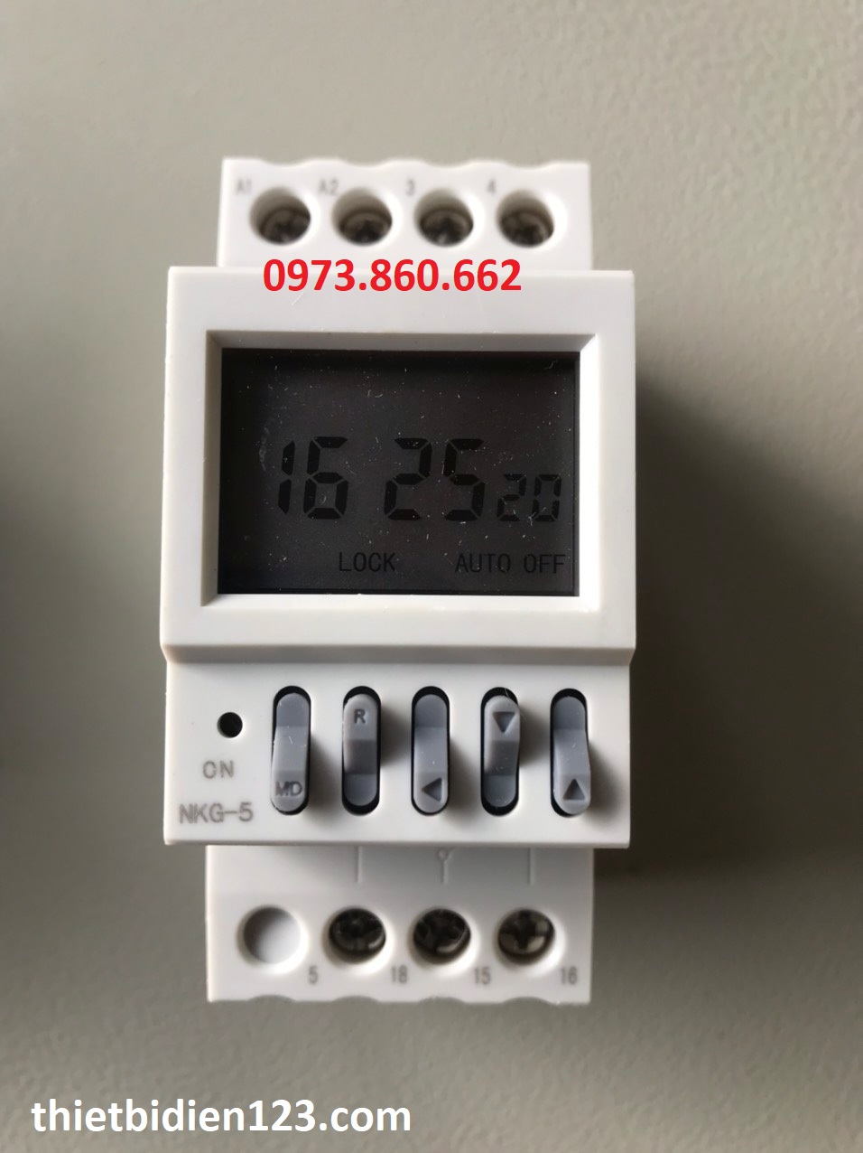 Combo ATS 2P 63A + Công tắc hẹn giờ ( Timer tháng ) (Đấu dây , cài đặt sẵn )