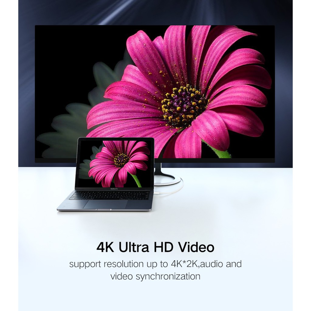 Cáp USB Type C to Displayport Cao Cấp UGREEN 40420