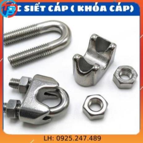 Ốc siết cáp Khóa cáp Cóc kẹp cáp (inox 304) THAIBINHVINA